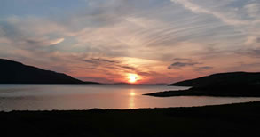 Sunset over Lochbroom