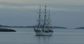 Tall Ship in Lochbroom