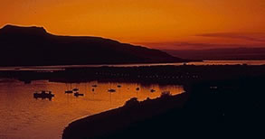 Sunset over Ullapool